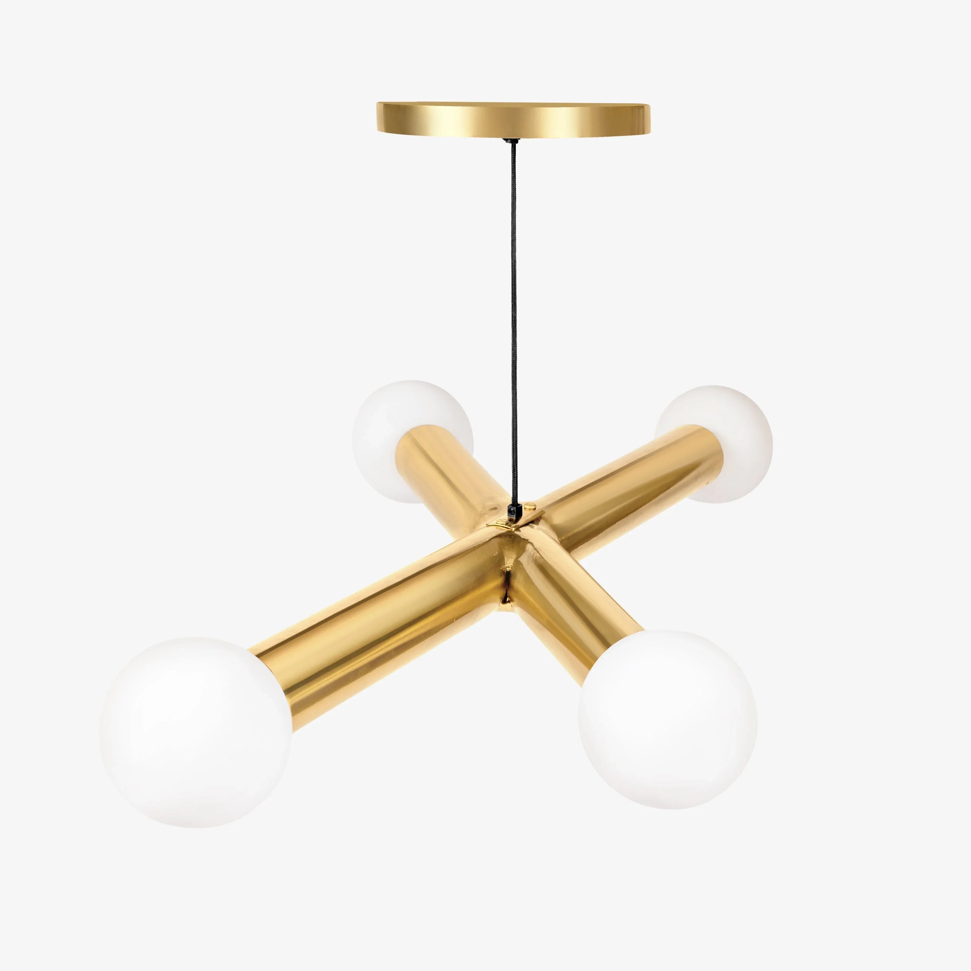 Cora Chandelier | Mild Steel and Glass