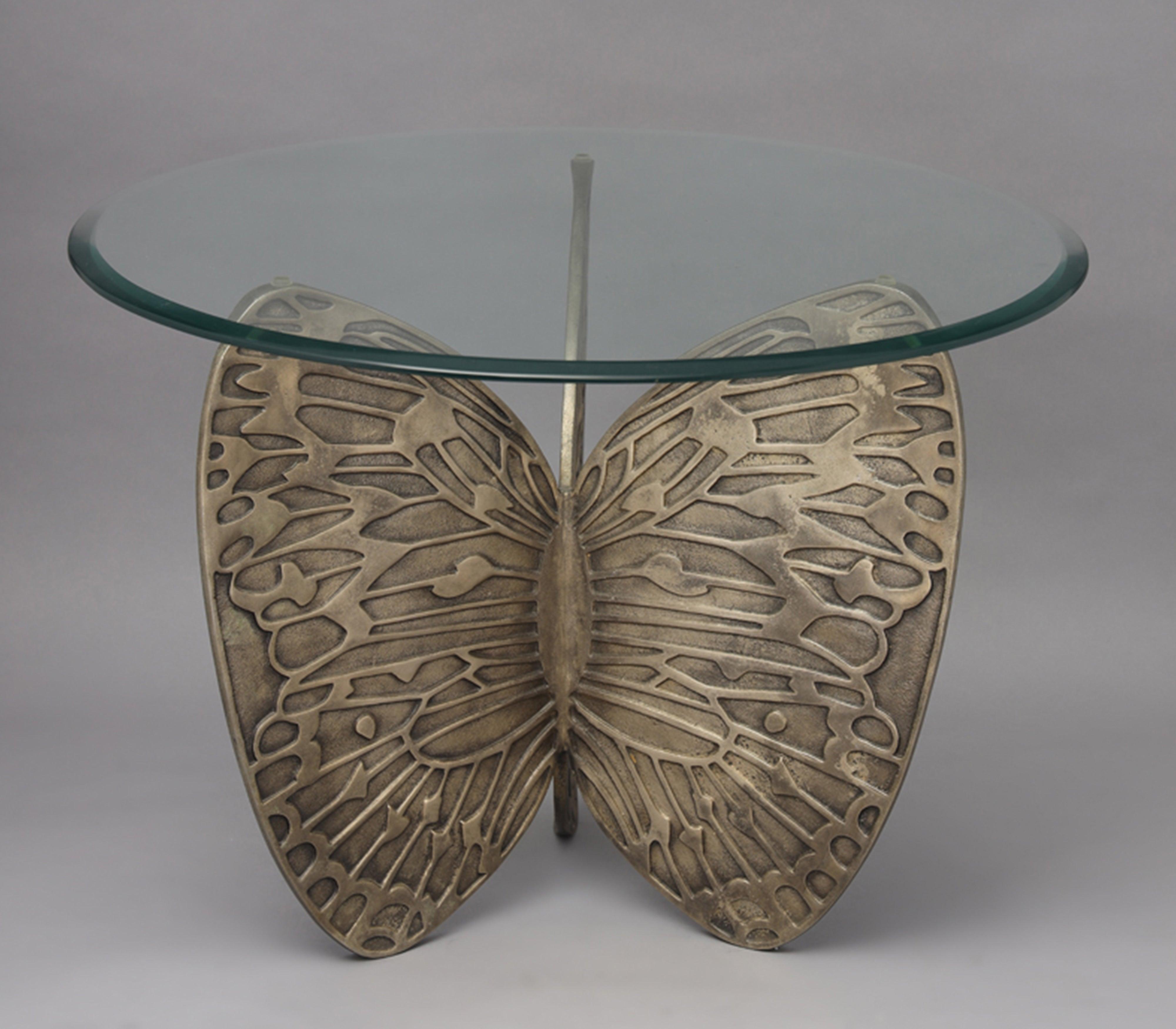 Monarch Butterfly Side Table for Living Room | Designer Corner Table | Luxurious Tea Table
