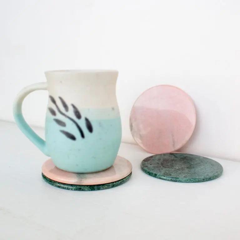 Di- Colored Coasters | Marble