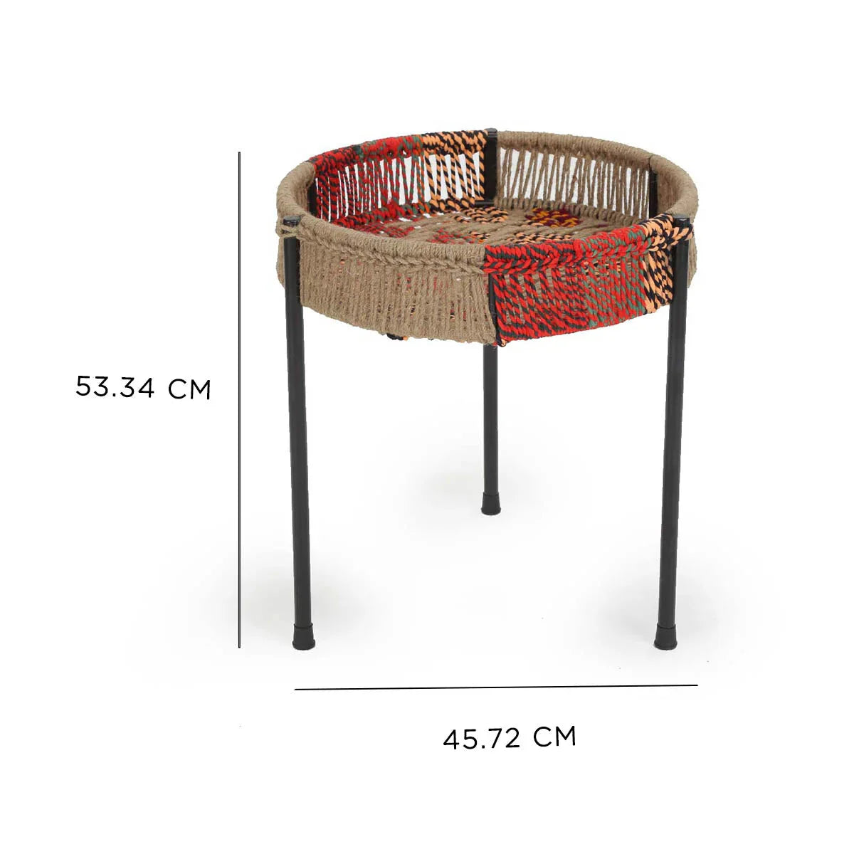 Jaipuri Weave Side Table
