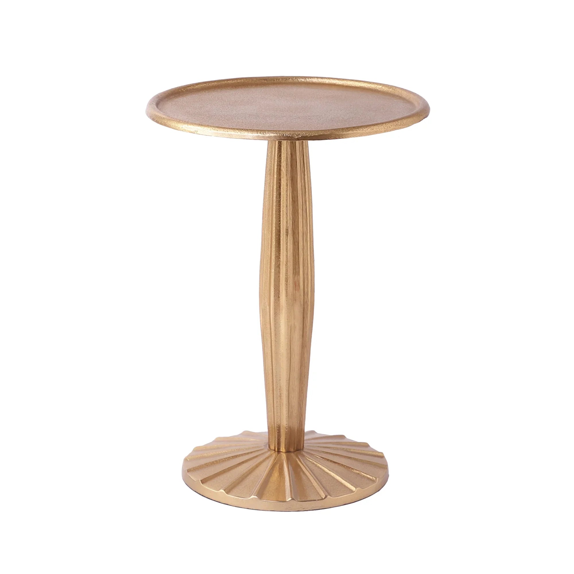 Stylish Golden Side Tables | Decorative Corner Stand For Living Room & Bedroom