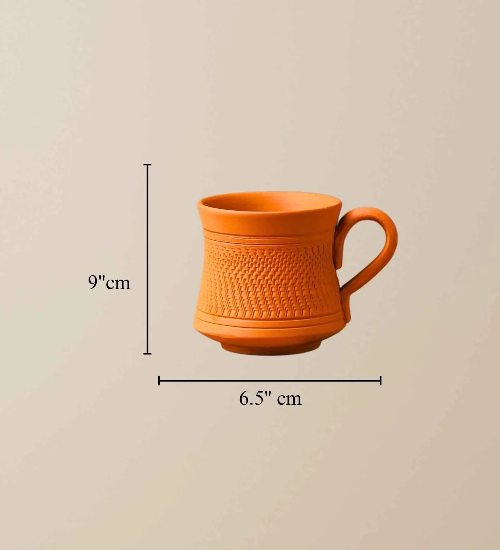 Terracotta Royal Tea Cup 6 Pcs