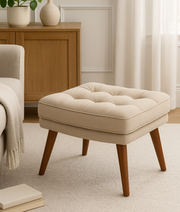 Soft Cushion Ottoman Stool for Living Room