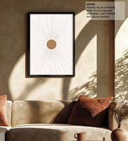 Radiant Wall Painting