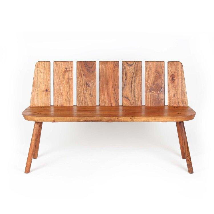 Notch Bench | Acacia Wood