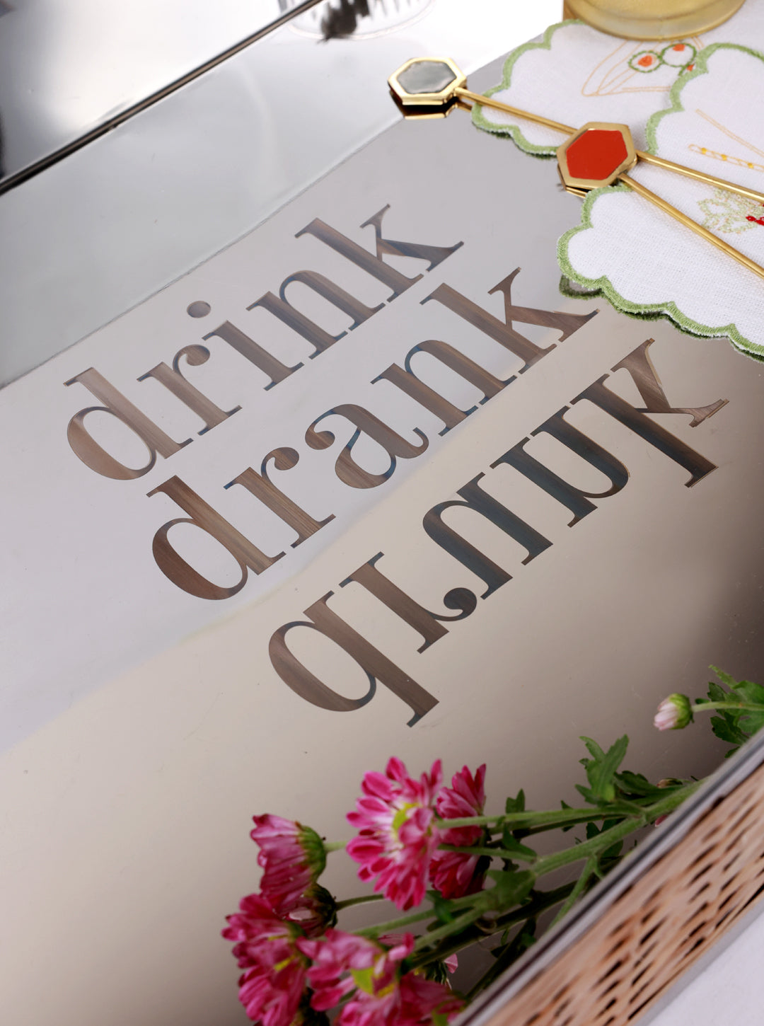 The Drink Drank Drunk Tray