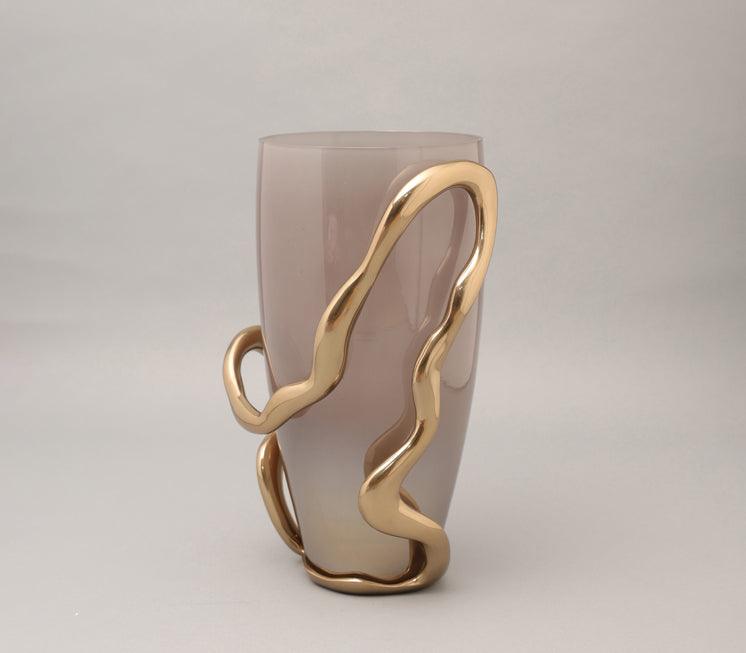 Amorphous Vase for Living Room Centerpiece