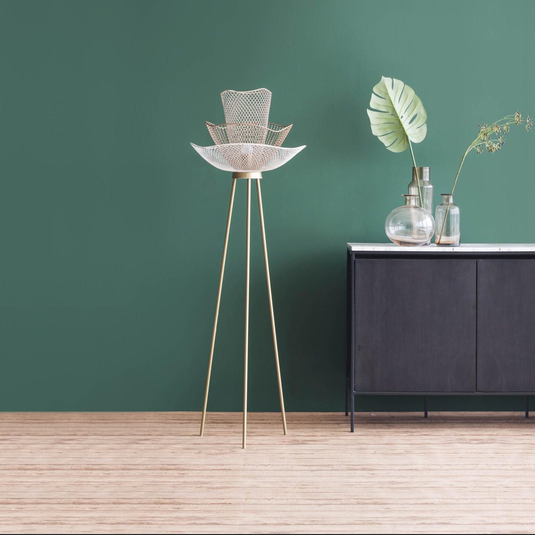 Mallawi Designer Floor Lamp | Standing Lamps for Living Room | Corner Lamp