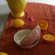 Speckled Pink Medium Bowl