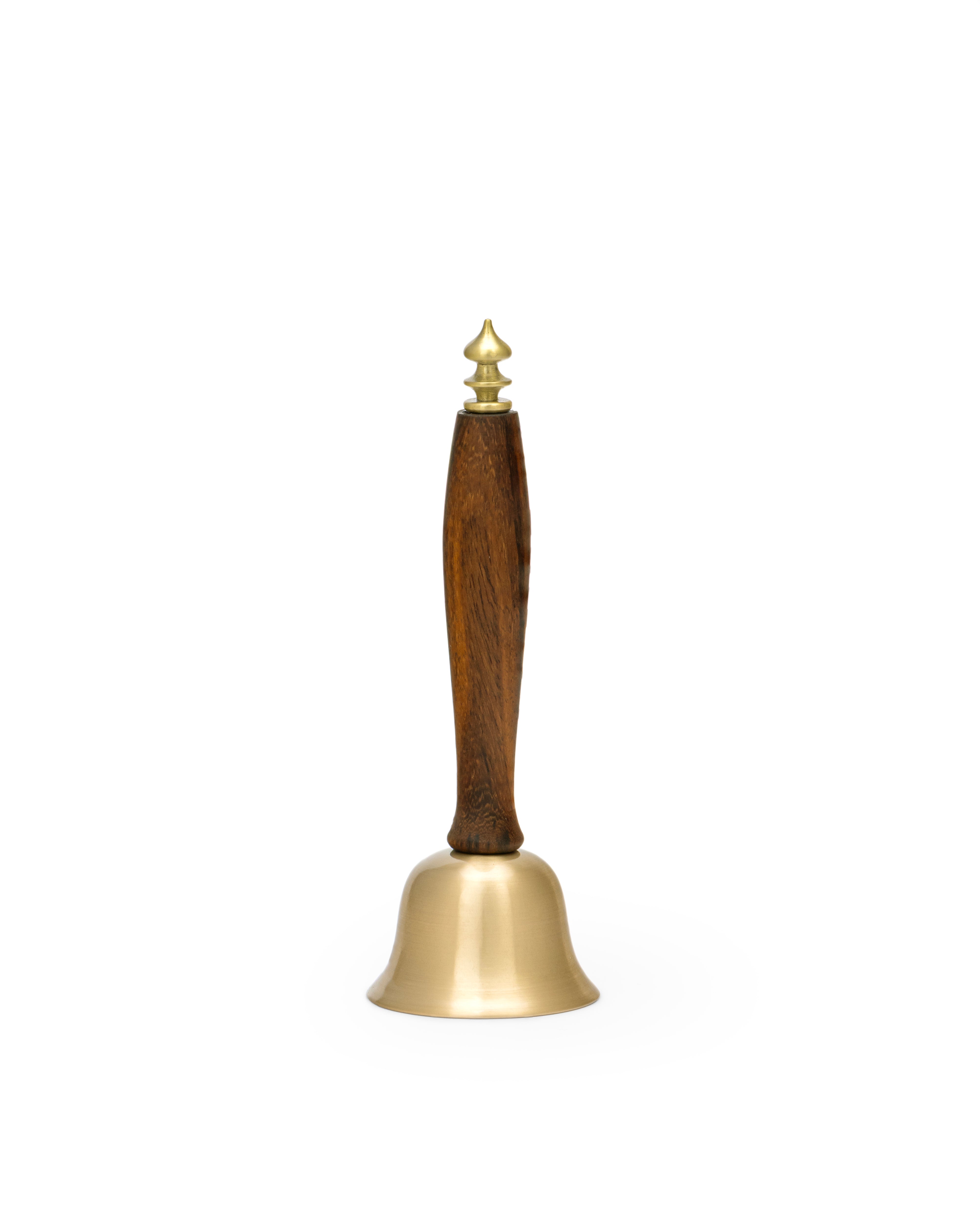 Bell_D2 | Casted Brass And Wood