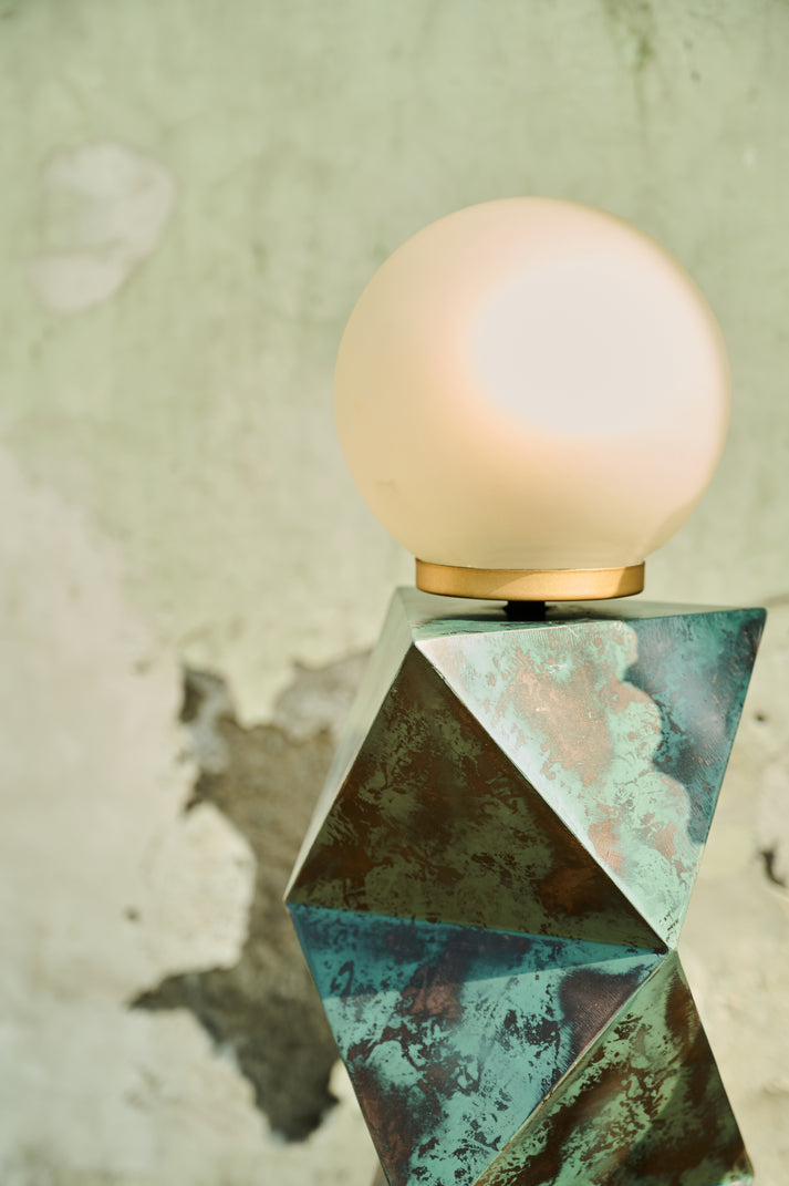 Facet Table Lamp