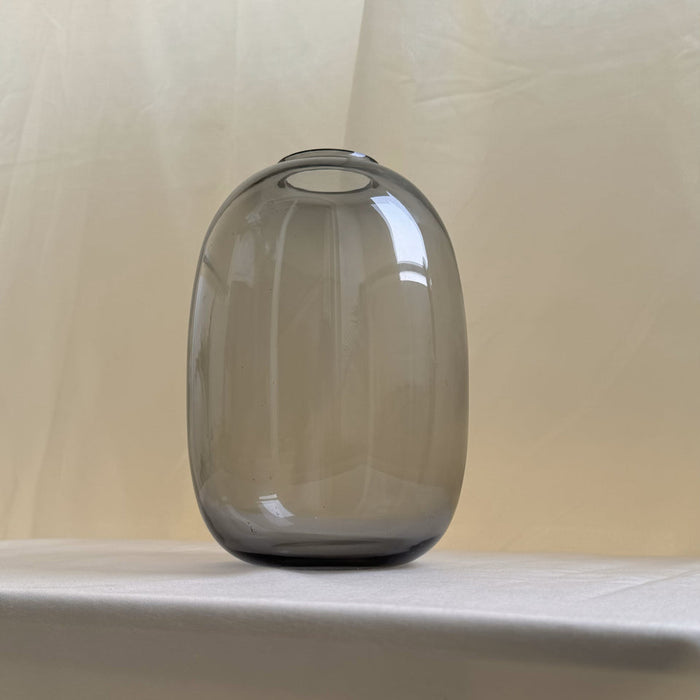 Oval Glass Vase