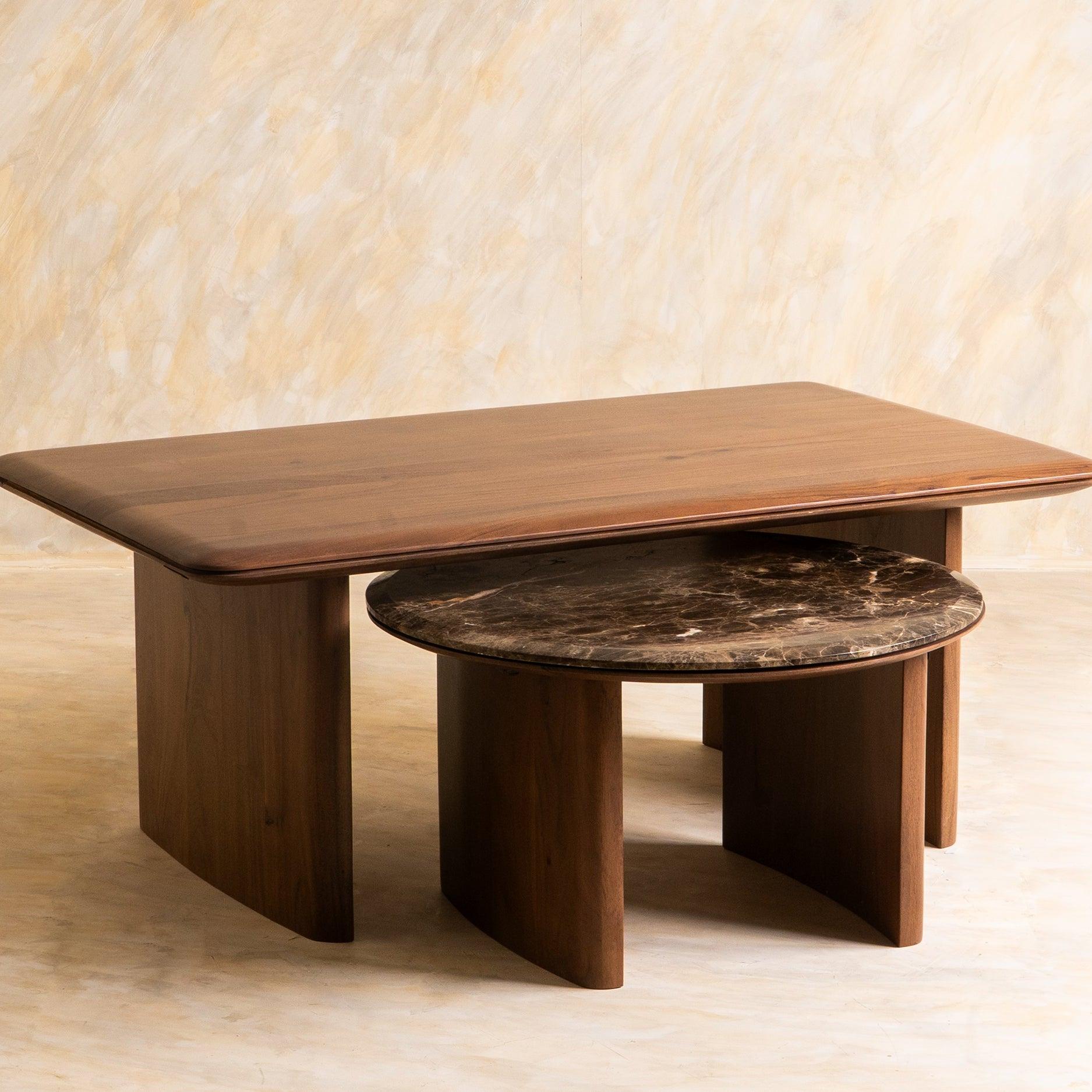Anish Fusion Nested Coffee Table