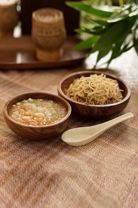 Agaja Noodle & Soup Bowl Set with Spoon & Fork