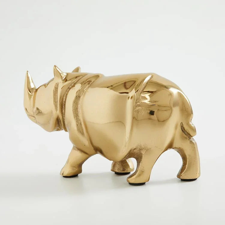 Rhino Showpiece In A Gift Box