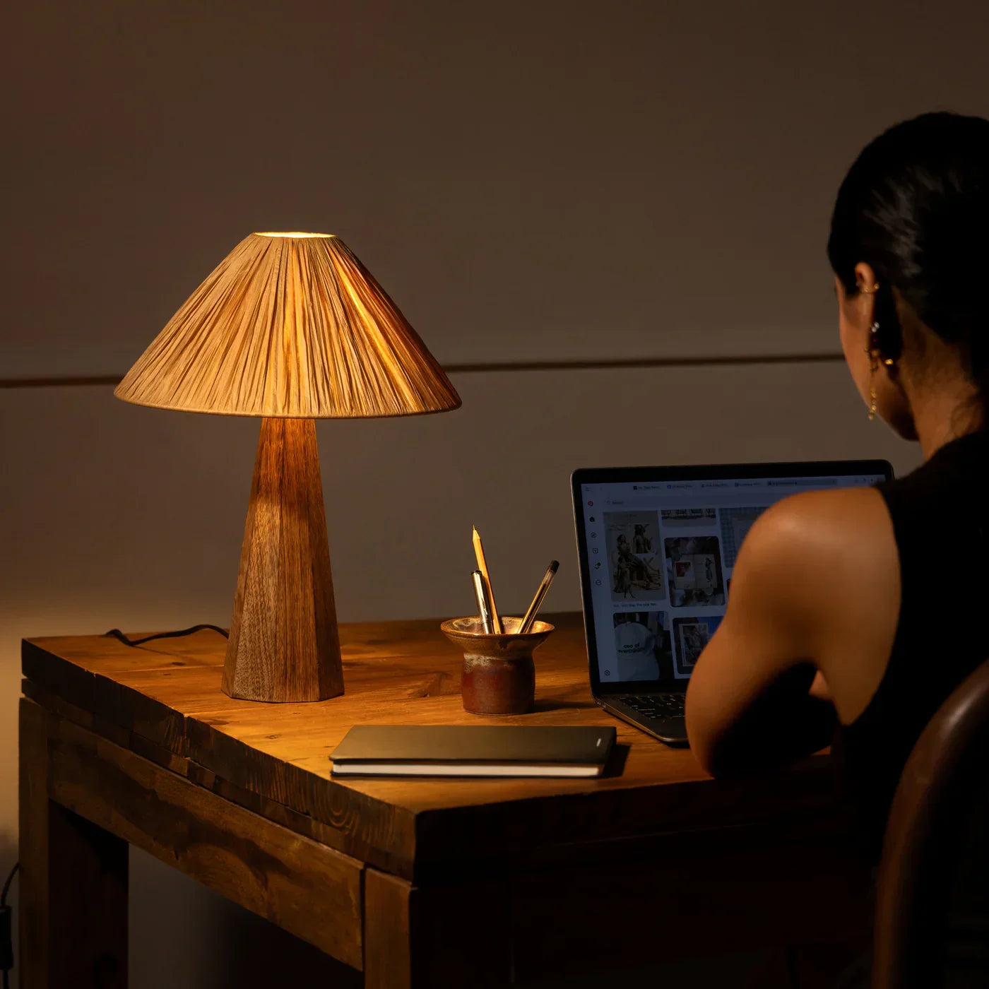 Harmony Table Lamp | Bedside Lampshade For Bedroom