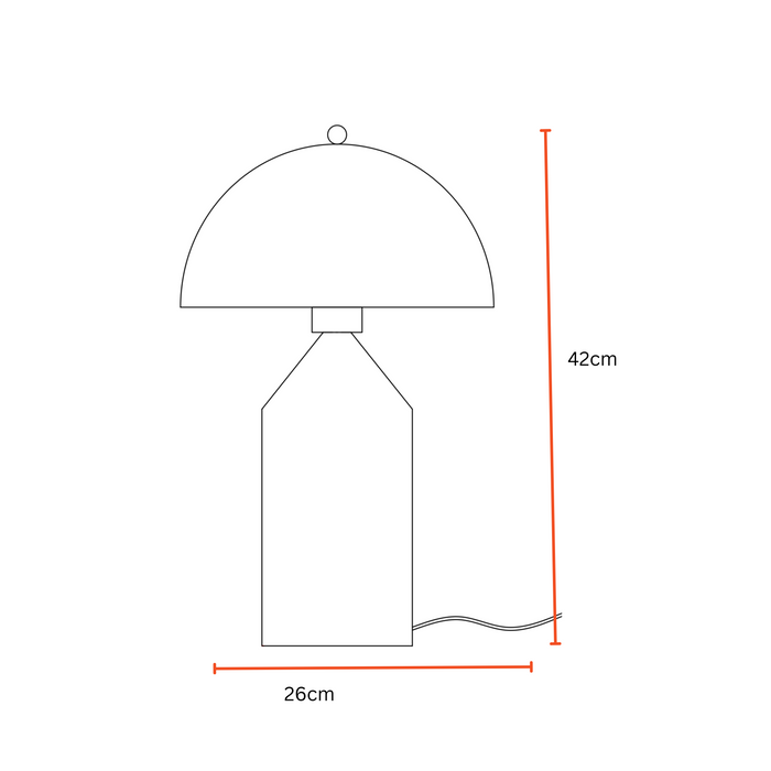 Cone Pagen Table lamp stands | Bedside Lampshade