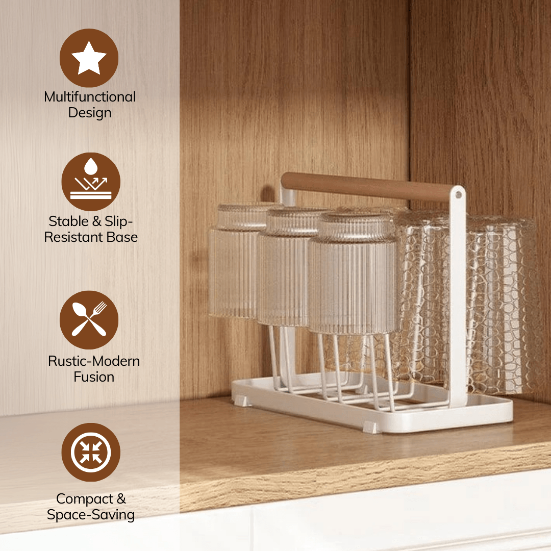 Glass Stand for Kitchen | Glasses Holder Stand | Wine Glass Holder