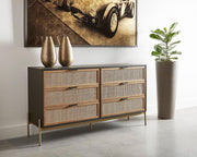 Rattan Chest Of Drawer
