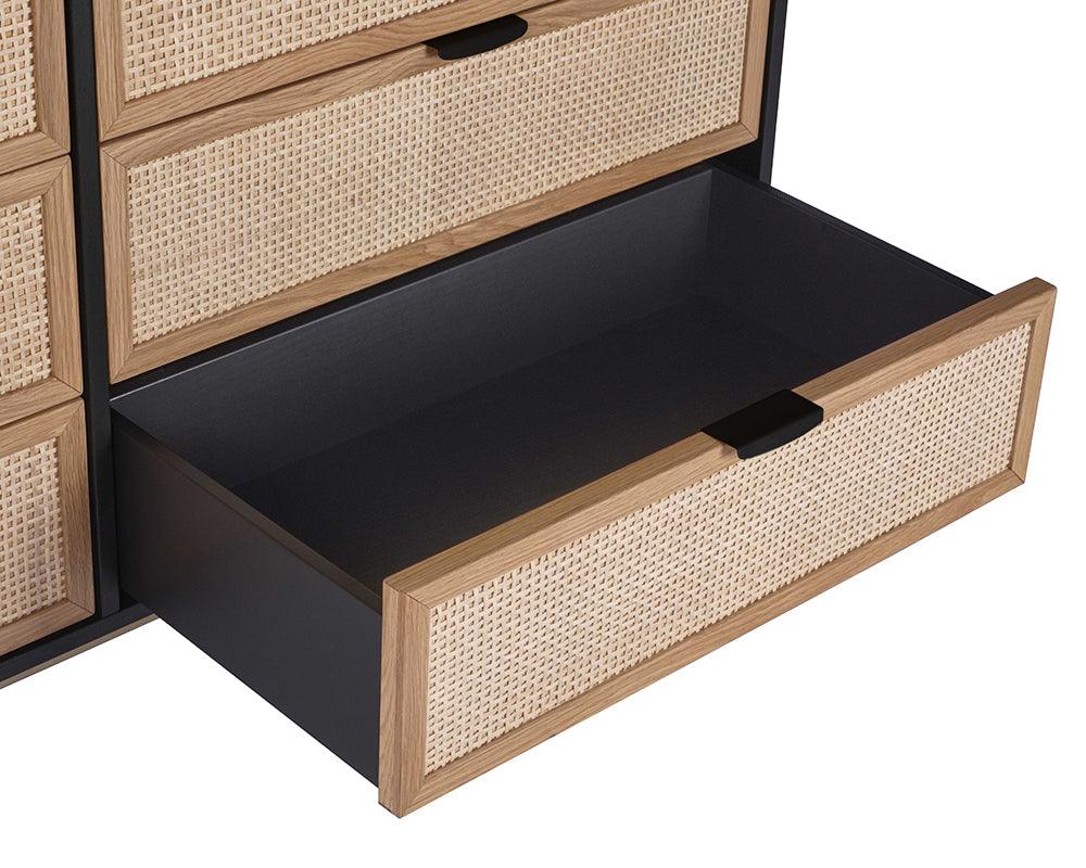 Rattan Chest Of Drawer