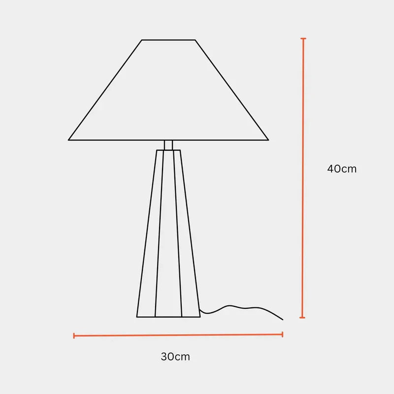 Harmony Table Lamp | Bedside Lampshade For Bedroom