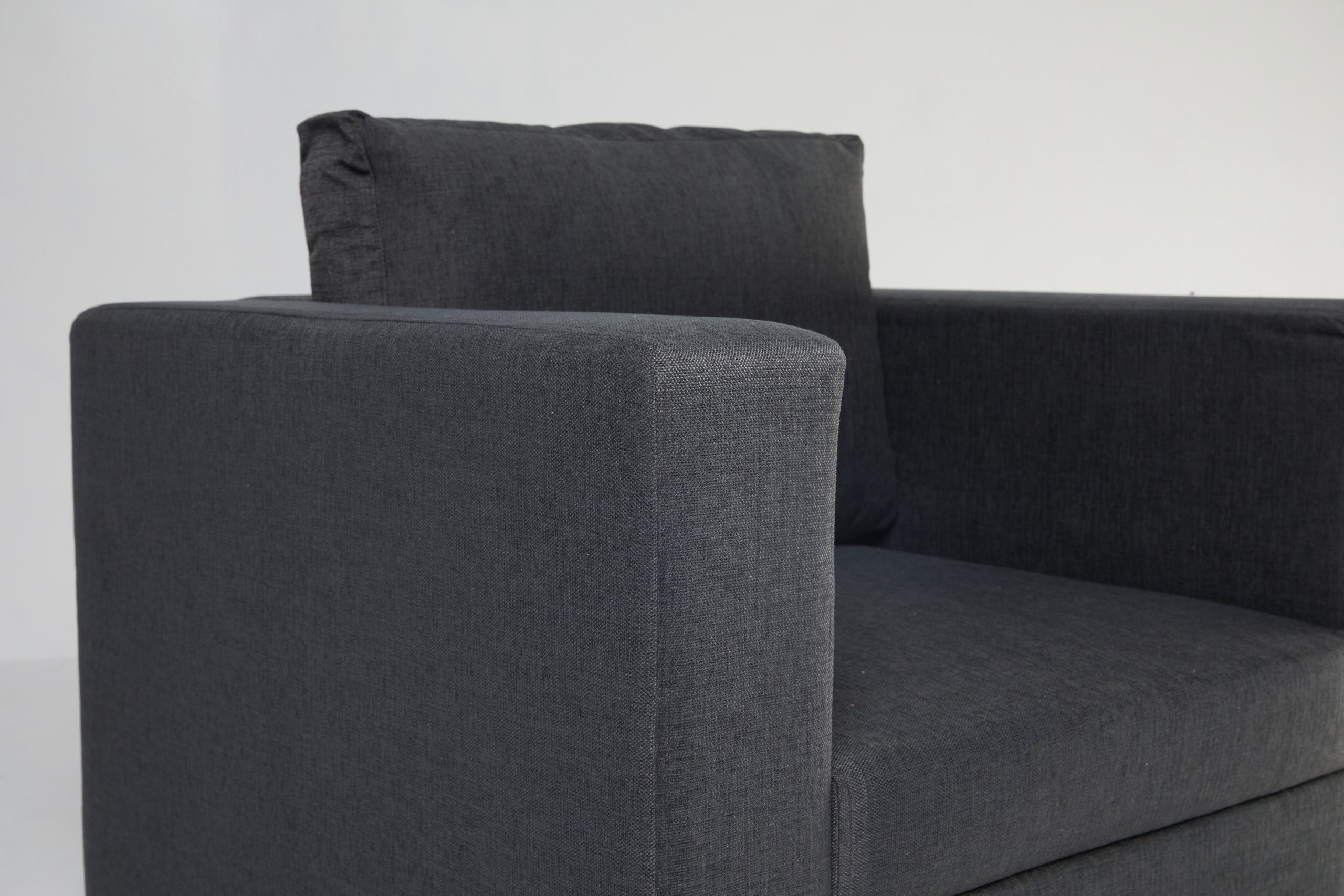 Agatti Fabric Sofa (Granite Grey)