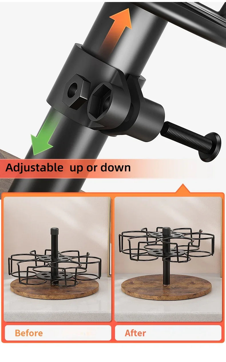 Rotating Tumbler Cup Holder