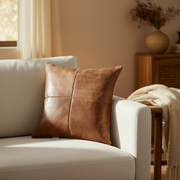 Buffalo Hide Leather Cushion
