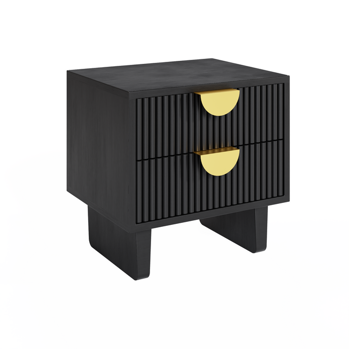 Ringo Bedside Table | Sleek & Designer Wooden Nightstand