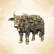 Brass Kamdhenu Cow Statue for Vastu