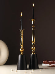 Valora Gold Candle Holder