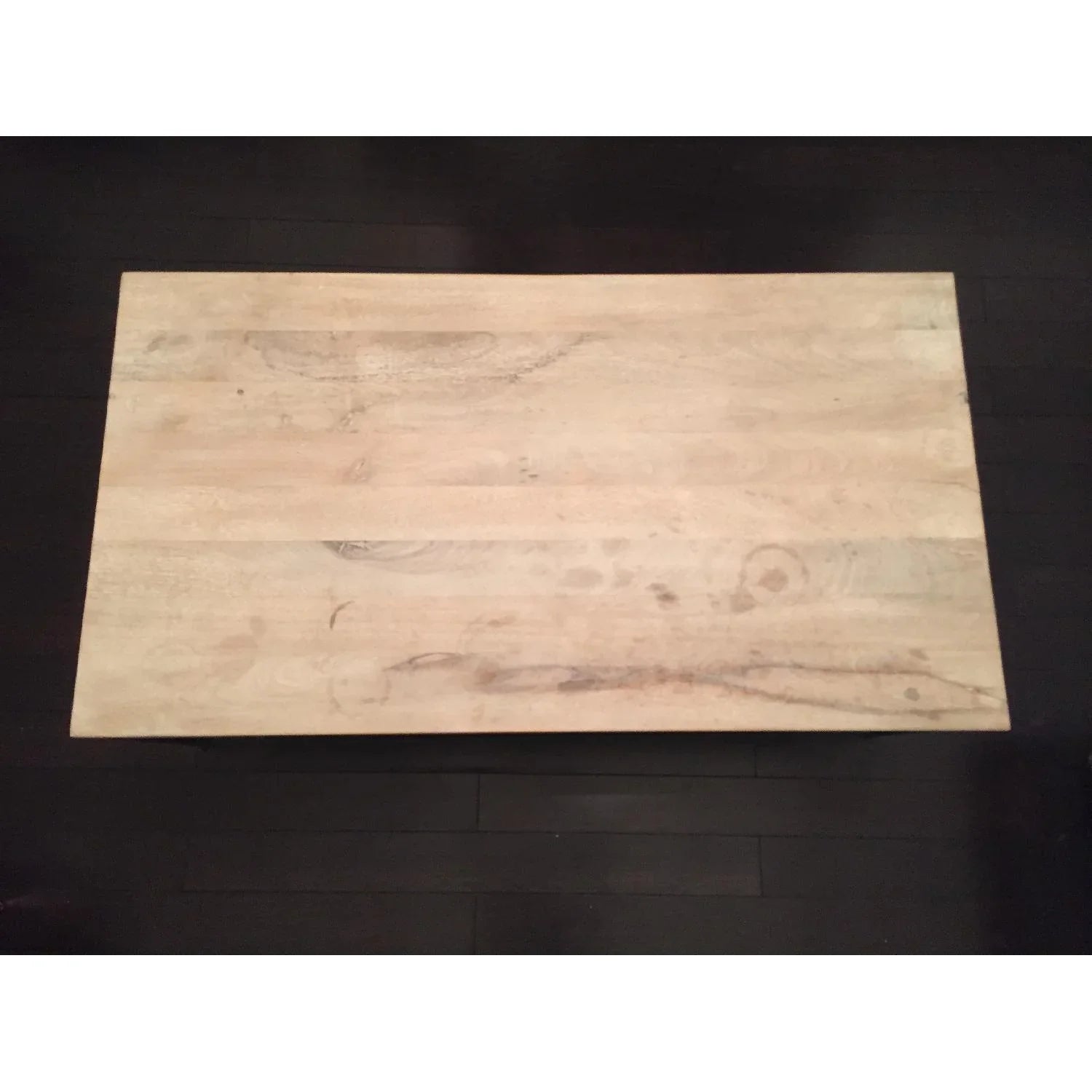 Mangifera Ika Coffee Table | Mango Natural and Metal Black