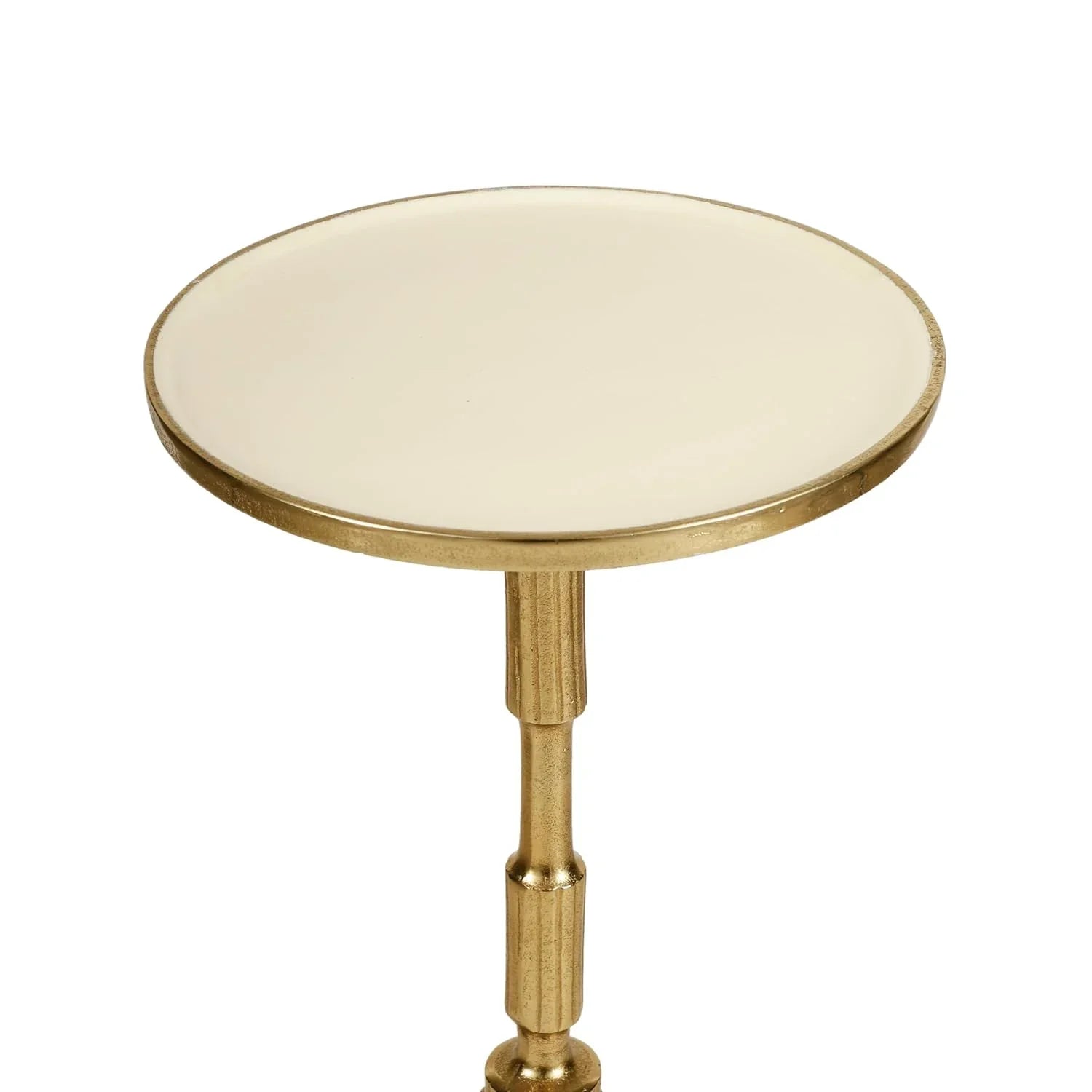 Flute Table | Gold