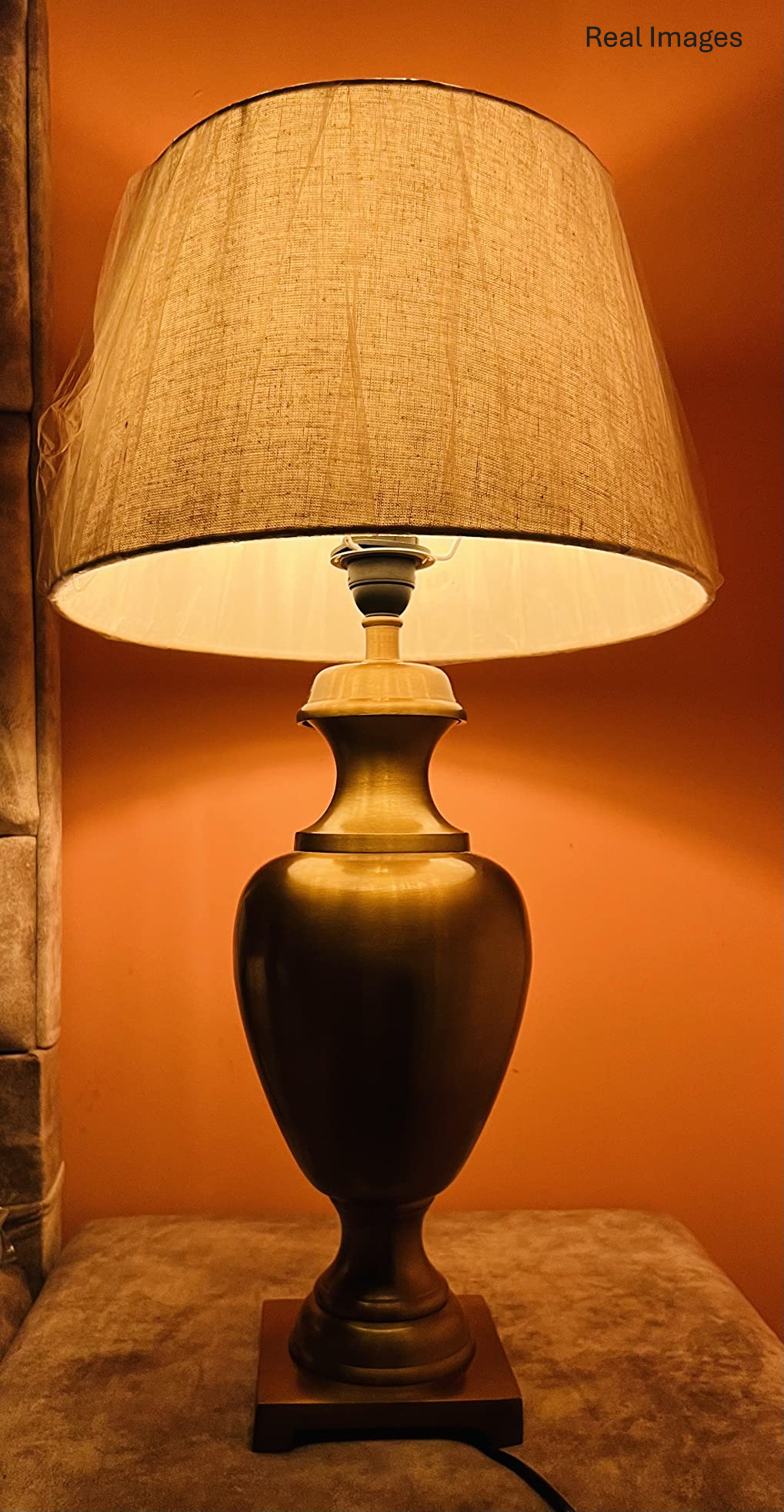 Royal Brass Antique Gold Trophy Table Lamp | Elegant Lighting