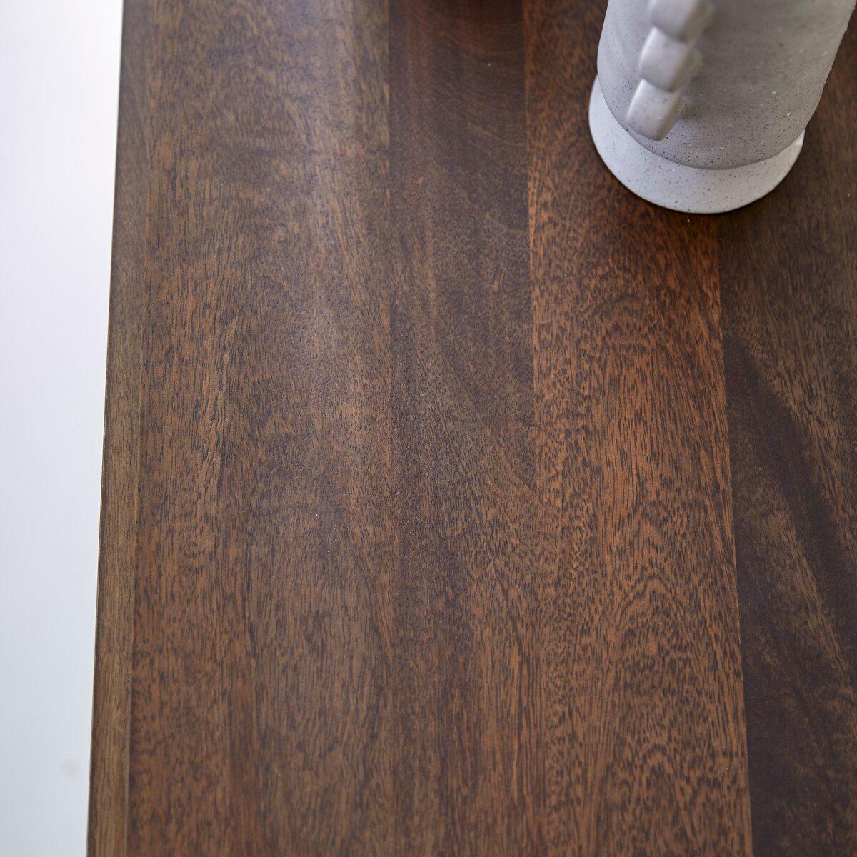 Arra Solid Mango Wood TV Unit 2 Drawer In Provincial Teak Finish