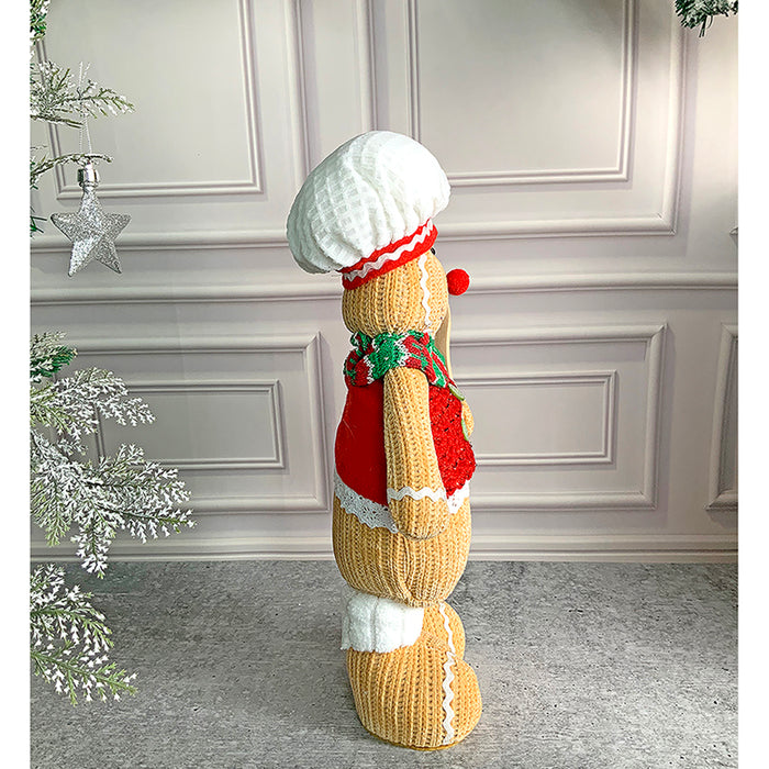 Spoon Gingerbread Self Standing Man Christmas Table Décor and Christmas Decoration