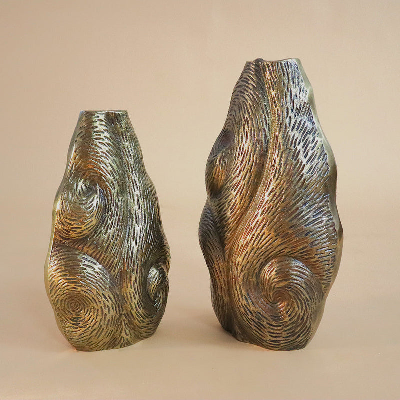 Whorl Vase Set (Oval)