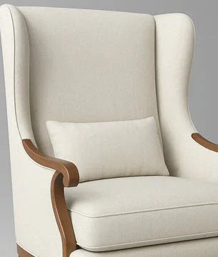 Premium Grey Thick Padded Velvet Sofa Lounge Chair with Cushion