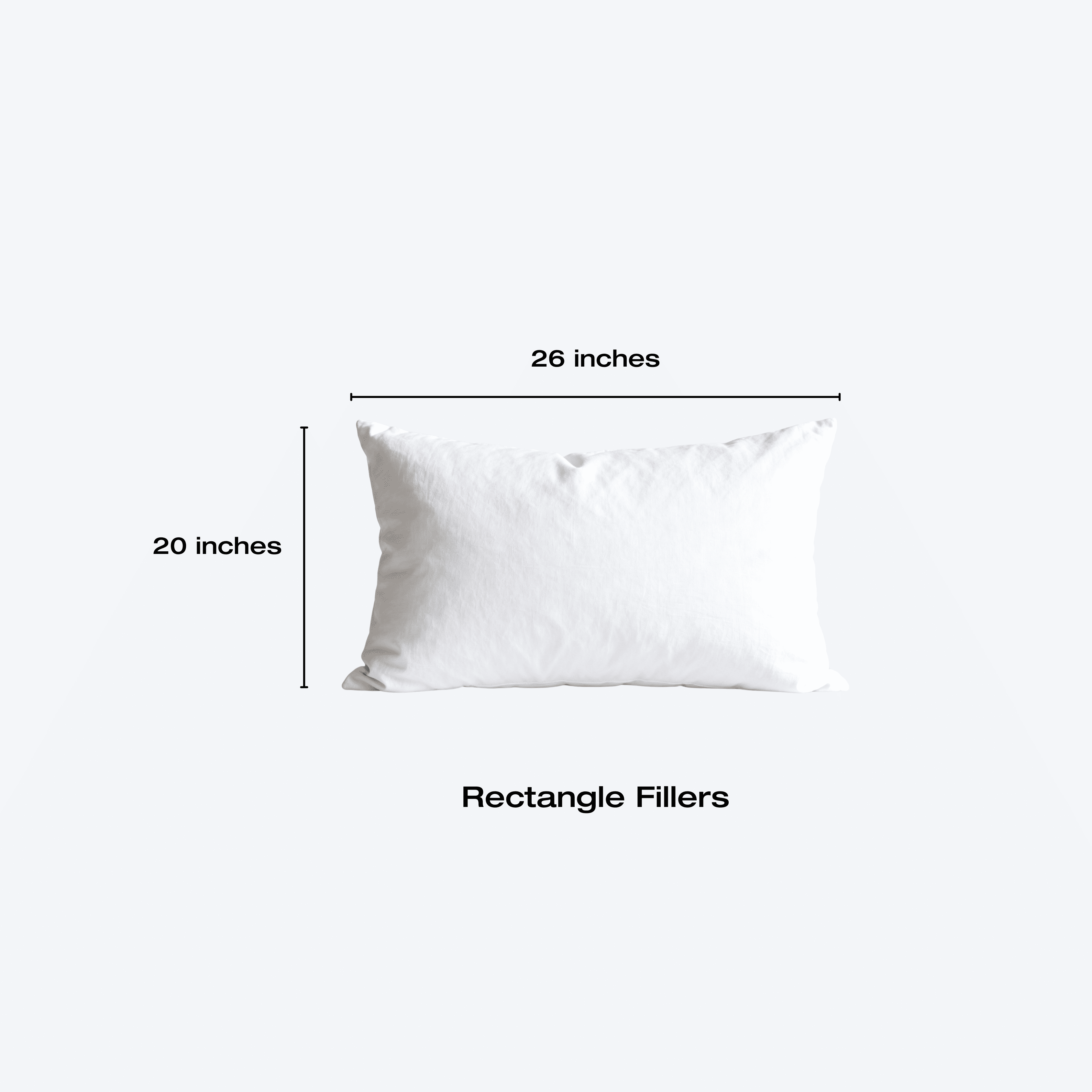 Cushion Fillers - Square, Rectangle & Lumbar