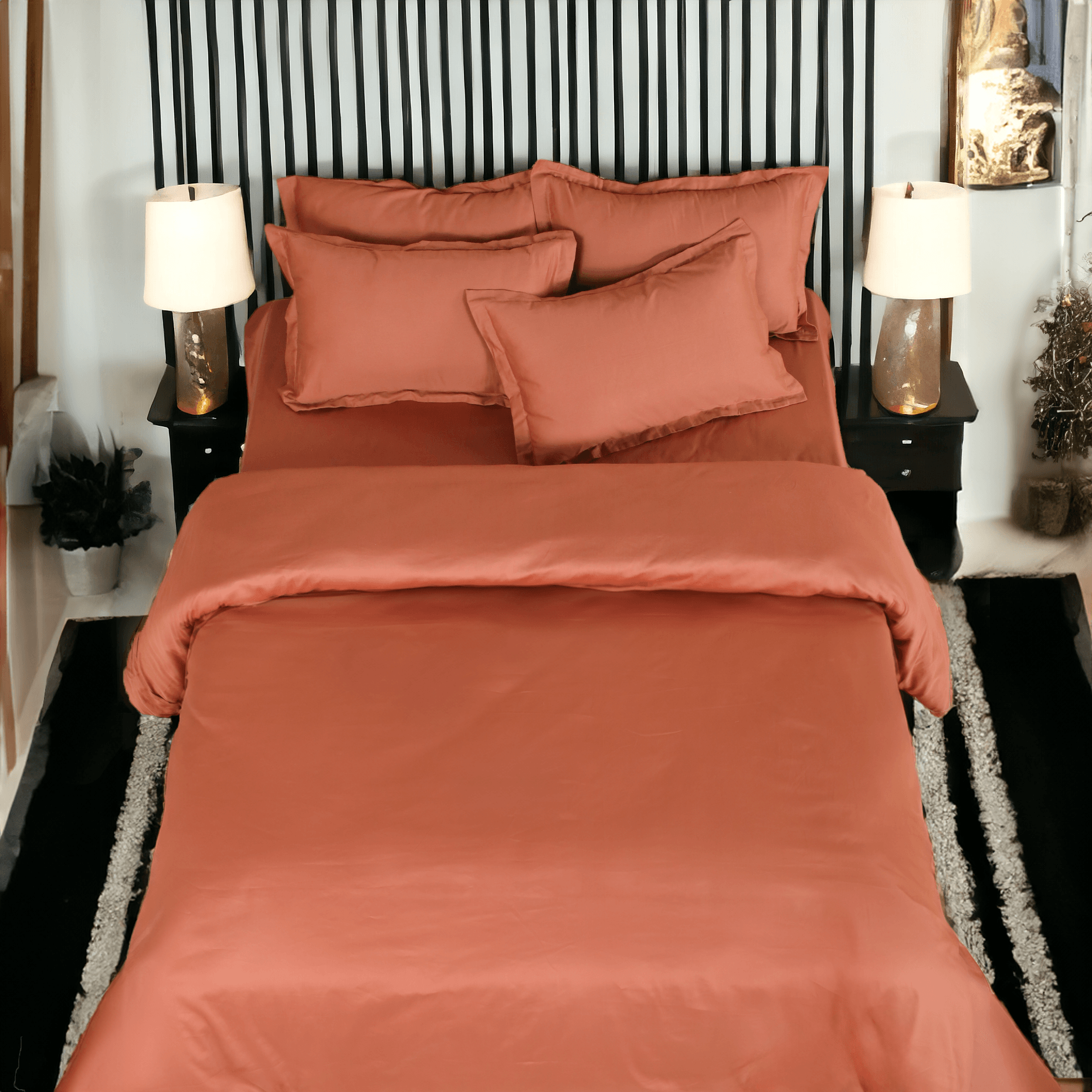 Classic Italian Solid Bedding | Elegant Luxury Bed Linens