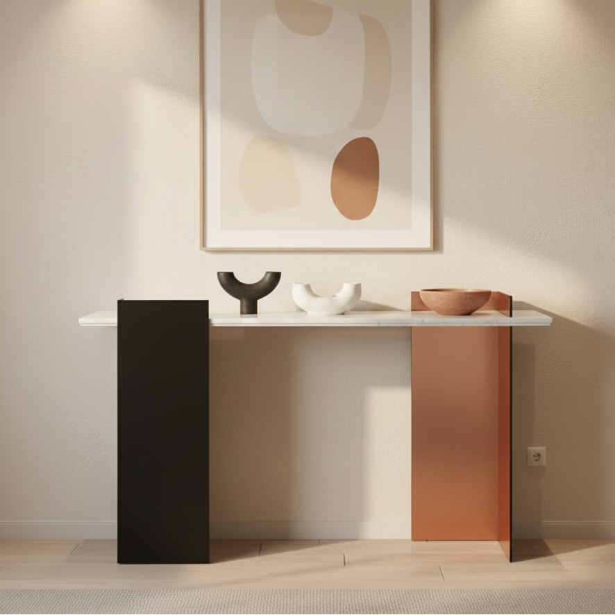 Cheddar Balk Console Table
