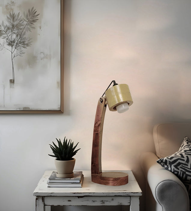 Alice Wooden Table Lamp | Bedside Lamps For Room