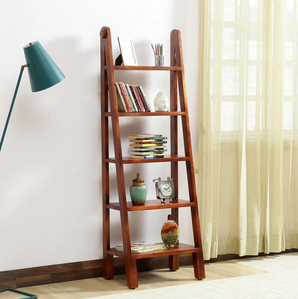 Ladwing Natural Ladder Bookshelf