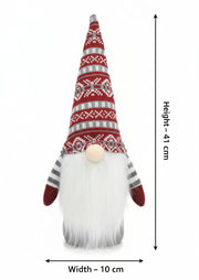 Knitted Christmas Wine Bottle Cover – Nordic Gnome Design