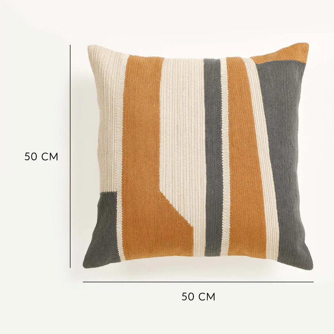 Clementine Embroidered Cushion Cover