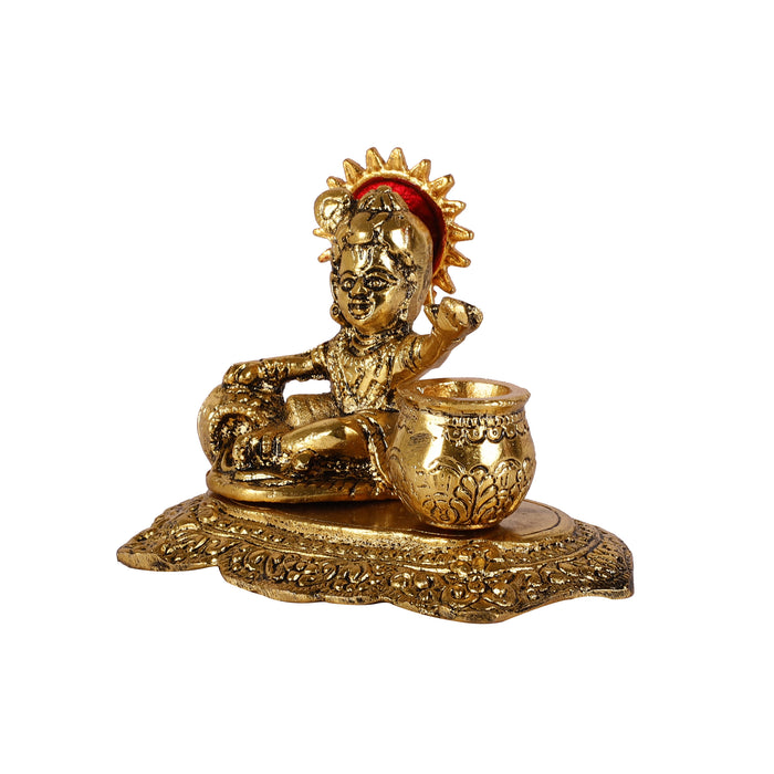 Bal Gopal Thakur Ji Lord Krishna Metal Statue