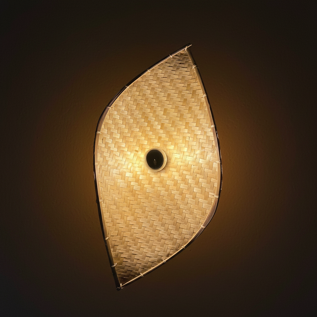Bamboo Curve Wall Light