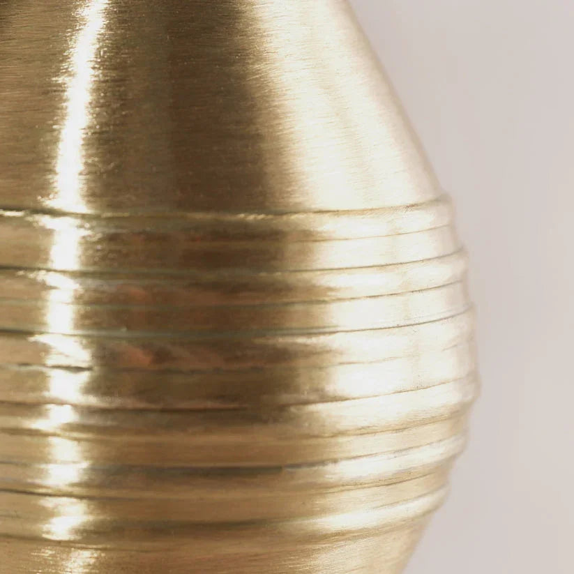 Dawn Brass Spun Hanging Lamp