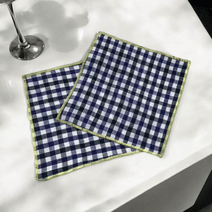 Sip & Snack Napkins | Cotton Table Napkins | Multipurpose Kitchen Napkins