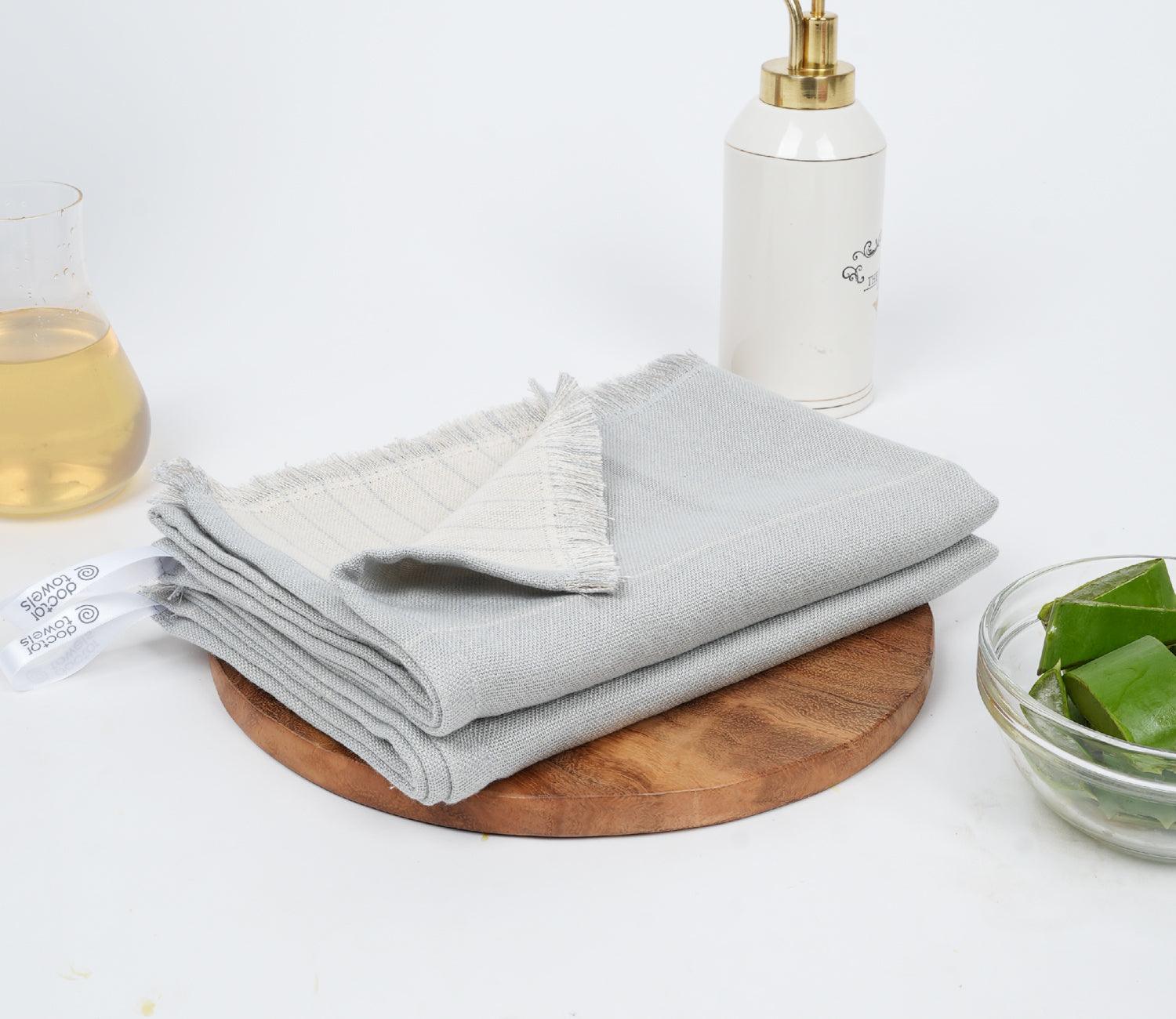 Aloevera Double Cloth Hand Towel Pack of 2